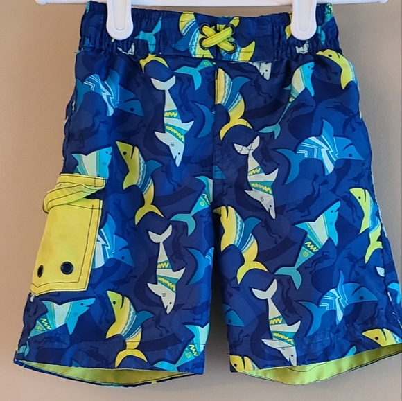 UV Skinz royal blue swim trunks - Picture 1 of 4